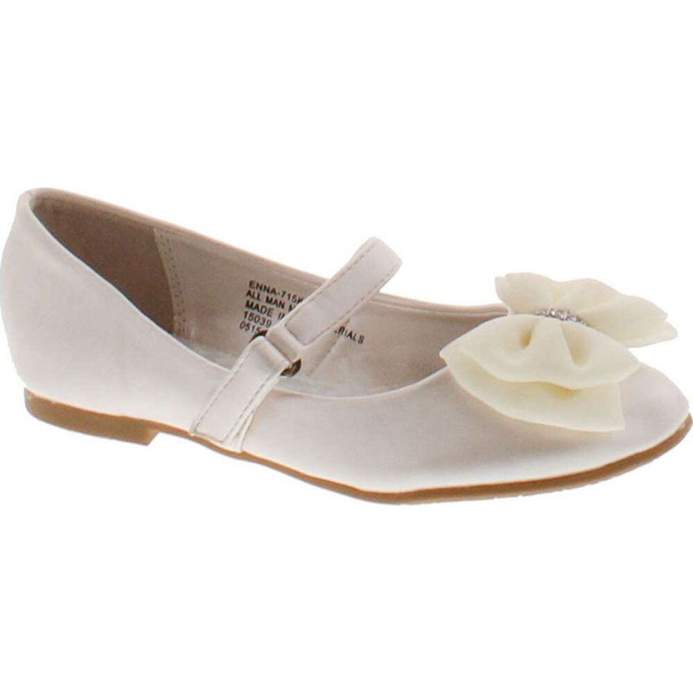 Little Angel Enna-715E Ivory ChildG flats-shoes 1 NEW